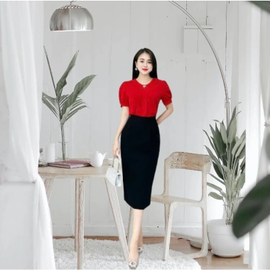 Chân Váy Bút Chì Công Sở Dáng Bomber 75cm Lót Lụa Vitex Cao Cấp CV05CC Giá 175k 10 Chân Váy Bút Chì Công Sở Dáng Bomber 75cm Lót Lụa Vitex Cao Cấp CV05CC Giá 175k 10