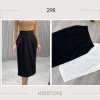 Chân váy bút chì công sở HINSTORE - bom cúc bọc chất tuyết mưa, giảm còn 178.000₫ 7