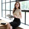 Chân váy bút chì công sở lưng cao phối nút trẻ trung, thanh lịch - Giá ưu đãi 199.000đ 2