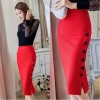 Chân váy bút chì công sở lưng cao phối nút trẻ trung, thanh lịch - Giá ưu đãi 199.000đ 7