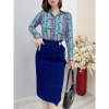 Chân váy bút chì công sở MQ Boutique, vải cao cấp, hai vạt chéo, khuy, 226.700₫ 3