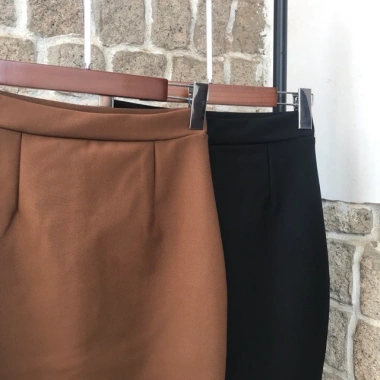Chân váy bút chì công sở nữ, khóa séc kéo, size SX-3XL, giá ưu đãi 158k