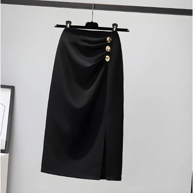 Chân Váy Bút Chì Cúc Sẻ Trước 65cm 2 Lớp Vitex Cao Cấp Công sở Giá Giảm 185k 2 Chân Váy Bút Chì Cúc Sẻ Trước 65cm 2 Lớp Vitex Cao Cấp Công sở Giá Giảm 185k 2