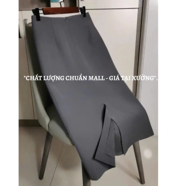 Chân Váy Bút Chì CV025 - Vải Biên Nhật 2 Lớp, Ẩn Chỉ, Dáng Xuông 65cm Giá Xưởng