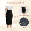 Chân Váy Bút Chì dài 50-70cm UMI hàn Sẻ - Thời Trang Hàn Quốc, giảm còn 150k 2
