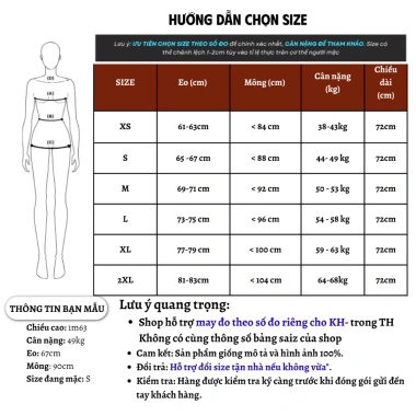 Chân váy bút chì dài 70cm sang chảnh, cạp cao đáp tà, che bụng - Vải Vintex, giá ưu đãi 179k 3