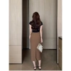 Chân Váy Bút Chì Dài 75cm 2 Lớp Cạp Liền Chanh Sả 2.023 - Giá ưu đãi 168k 6