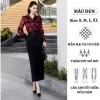Chân váy bút chì dài 80cm công sở, vải mềm mát, viền bo eo - Giá chỉ 178.000₫ 10