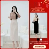 Chân Váy Bút Chì Dài 80cm Đen-Trắng Ôm Dáng, Che Đùi, Vải Dày Thấm Hút Mồ Hôi - 184k 2
