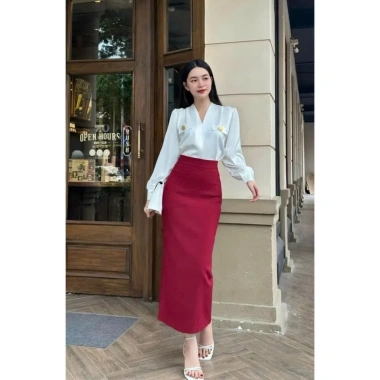Chân Váy Bút Chì Dài 90cm Túi Chéo 2 Lớp Nữ Thời Trang Giá Siêu Ưu Đãi 166k 10
