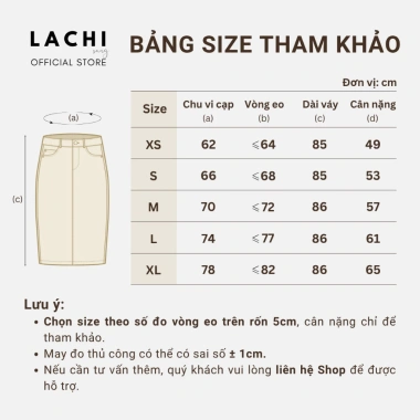 Chân váy bút chì dài cạp cao LACHI công sở xẻ tà, bigsize, giảm giá 229k 8