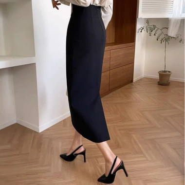 Chân Váy Bút Chì Dài Co Giãn 4 Chiều, Túi Chéo 2 Bên - Mã CV86 Giá 209.000 VND