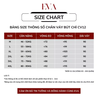 Chân váy bút chì dài sang trọng công sở, thanh lịch, kèm đai EVA BIGSIZE CV12 - giảm giá 209k