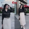 Chân váy bút chì dài sang trọng công sở, thanh lịch, kèm đai EVA BIGSIZE CV12 - giảm giá 209k 5