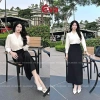 Chân váy bút chì dài sang trọng công sở, thanh lịch, kèm đai EVA BIGSIZE CV12 - giảm giá 209k 6