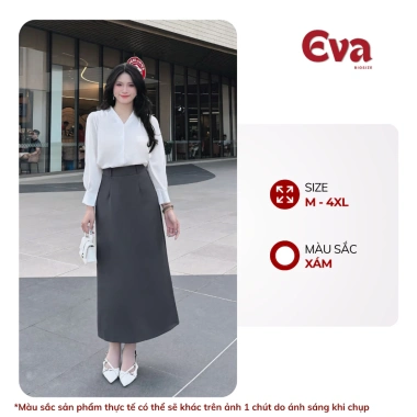 Chân váy bút chì dài sang trọng công sở, thanh lịch, kèm đai EVA BIGSIZE CV12 - giảm giá 209k 8 Chân váy bút chì dài sang trọng công sở, thanh lịch, kèm đai EVA BIGSIZE CV12 - giảm giá 209k 8