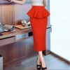 Chân váy bút chì dài, sẻ sau, tà cá phần eo - Thời trang công sở giá ưu đãi 169k 3