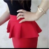Chân váy bút chì dài, sẻ sau, tà cá phần eo - Thời trang công sở giá ưu đãi 169k 4