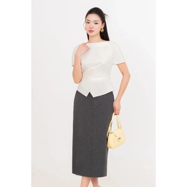 Chân váy bút chì dài xẻ sau IVY moda - Thời trang sang trọng, Giá 545k 3