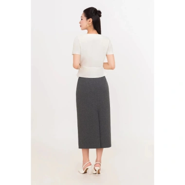 Chân váy bút chì dài xẻ sau IVY moda - Thời trang sang trọng, Giá 545k 5