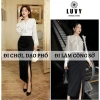 Chân váy bút chì dài xẻ tà trước, phom ôm cạp cao, tôn dáng, giá 168.000₫ 4