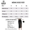 Chân váy bút chì dài xẻ tà trước, phom ôm cạp cao, tôn dáng, giá 168.000₫ 6