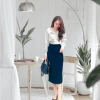 Chân Váy Bút Chì Dáng Dài 80cm Umi Hàn Co Giãn 4 Chiều Sẻ Tà Sau - Thời Trang Công Sở 2.024 Giá Ưu Đãi 179.400₫ 3