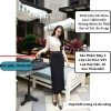 Chân Váy Bút Chì Dáng Dài 90cm 2 Lớp Có Túi 2 Bên Giá 200k SHOPNGOCTRANG19 3