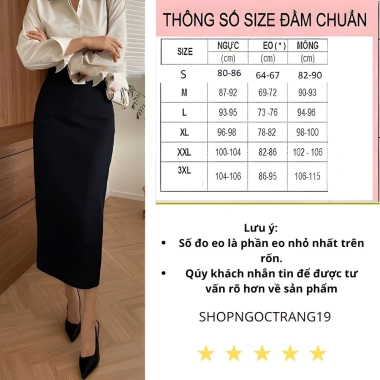 Chân Váy Bút Chì Dáng Dài 90cm 2 Lớp Có Túi 2 Bên Giá 200k SHOPNGOCTRANG19 6 Chân Váy Bút Chì Dáng Dài 90cm 2 Lớp Có Túi 2 Bên Giá 200k SHOPNGOCTRANG19 6