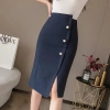 Chân Váy Bút Chì Dáng Dài Công Sở Vitex Che Gối, Cạp Lệch, Phối 3 Cúc d68cm Bigc Giá 185k 6