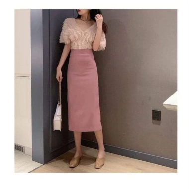Chân Váy Bút Chì Dáng Dài Suông 80cm xẻ sườn, full size XS-4XL, giá ưu đãi 169k Chân Váy Bút Chì Dáng Dài Suông 80cm xẻ sườn, full size XS-4XL, giá ưu đãi 169k