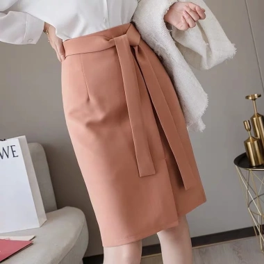 Chân váy bút chì dáng ôm phối dây - Giá chỉ 175.000đ, giảm mạnh, thời trang công sở