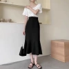Chân Váy Bút Chì Đuôi Cá Dài 80cm Cạp Đính Cúc - Giá Ưu Đãi 176k 2