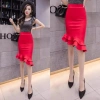 Chân Váy Bút Chì Đuôi Cá Hai Tầng Chéo Vạt Thời Trang Nữ Giá 157.500 VND 4