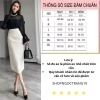 Chân Váy Bút Chì Gấp Ly 2 Lớp Phần Eo Che Khuyết Điểm Bụng Phù Hợp Đi Làm SHOPNGOCTRANG19 5