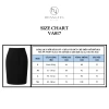 Chân váy bút chì gối vải tây 2 lớp tôn dáng, vải sky co giãn, lót lụa - 329k 7