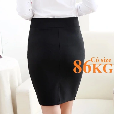 CHÂN VÁY BÚT CHÌ KINA LƯNG THUN XẺ TÀ SAU size tới 86KG giá chỉ 120.000 VND