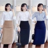 Chân Váy Bút Chì Lưng Cao Túi Bổ Cơi Dáng Dài CV21 - Giá ưu đãi 169k