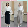 Chân váy bút chì Mely Fashion công sở, cạp cao xẻ tà, tôn dáng che bụng, giá 139k