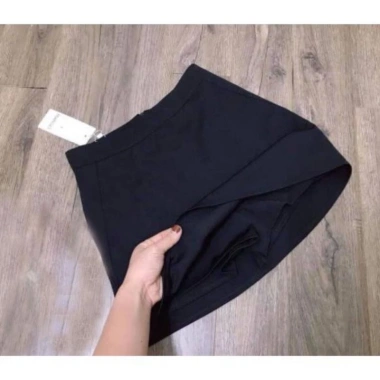 Chân Váy Bút Chì Ngắn 40cm Chất Umi Co Giãn và Lót Quần Bảo Hộ - Giá 139k