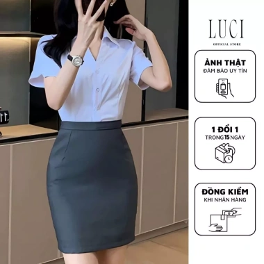 Chân váy bút chì ngắn 45cm công sở CV014 - Giá chỉ 170.000 VNĐ