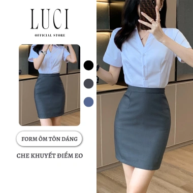Chân váy bút chì ngắn 45cm công sở CV014 - Giá chỉ 170.000 VNĐ