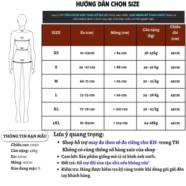 Chân váy bút chì ngắn 45cm công sở CV014 - Giá chỉ 170.000 VNĐ