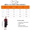 Chân váy bút chì NH39 dài, tà chéo, vải mềm mát ChenDesign 320k 2