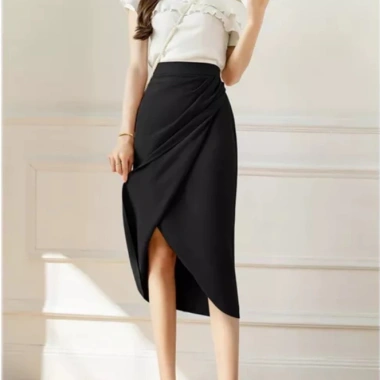 Chân Váy Bút Chì Nhún Eo 70cm - Thời Trang Công Sở Sang Trọng, Giá 159k