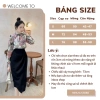 Chân Váy Bút Chì NhunFashion Công Sở Đắp Tà Xếp Nếp Eo Thanh Lịch N120 165k 3