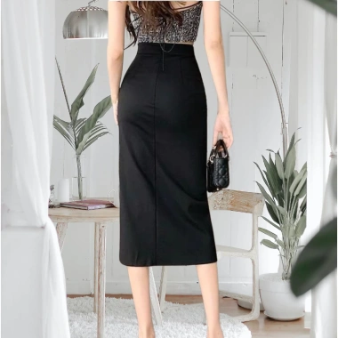 Chân Váy Bút Chì Sẻ Đùi Sang Chảnh 70cm Thời Trang Công Sở Nữ Giá 160k Giảm 20%