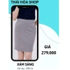 Chân váy bút chì Thái Hòa 6 màu có sẵn - Giá ưu đãi 195.000, giảm từ 253.500 2