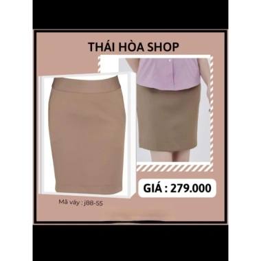 Chân váy bút chì Thái Hòa 6 màu có sẵn - Giá ưu đãi 195.000, giảm từ 253.500 5