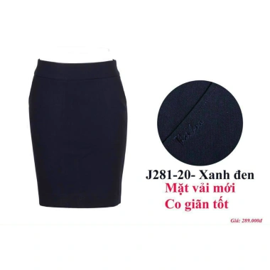 Chân váy bút chì Thái Hoà vải mềm mịn co giãn Giá ưu đãi 248.540 VND